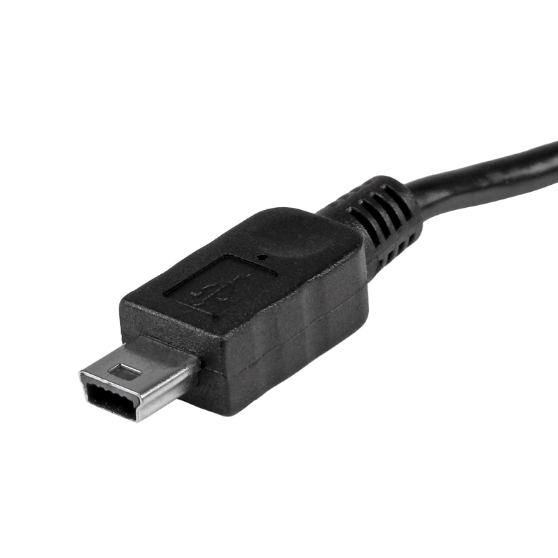 StarTech UMUSBOTG8IN USB OTG Cable - Micro USB to Mini USB - M/M - 8 in.